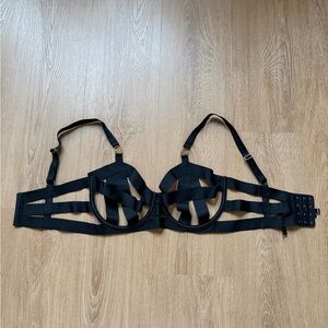 Victoria's Secret Black Strappy Bra